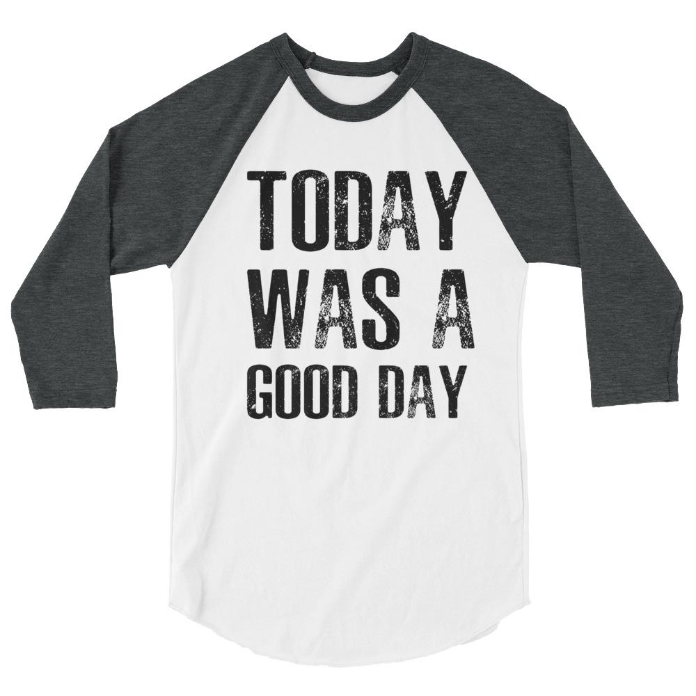 3/4 sleeve raglan shirt