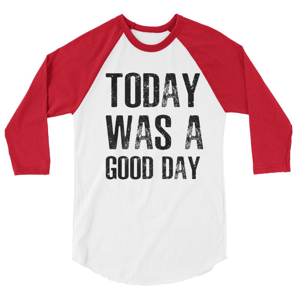 3/4 sleeve raglan shirt