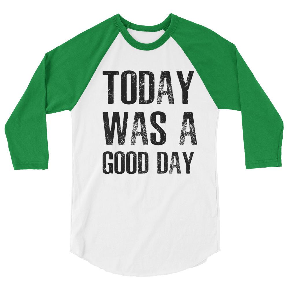 3/4 sleeve raglan shirt