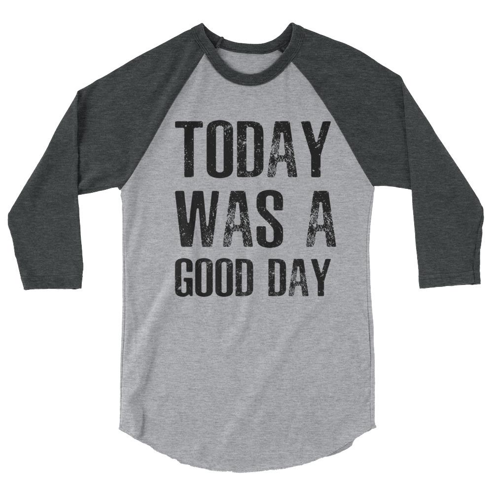 3/4 sleeve raglan shirt