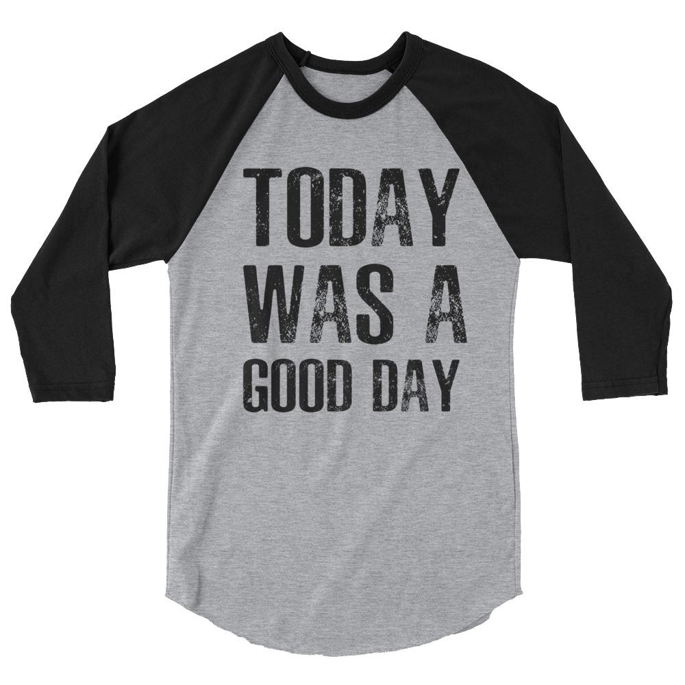 3/4 sleeve raglan shirt