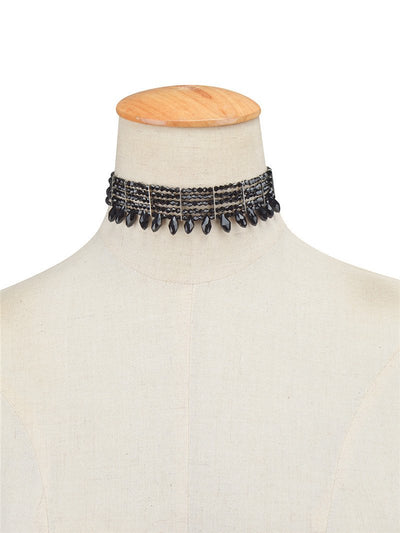 Handmade Crystal Choker