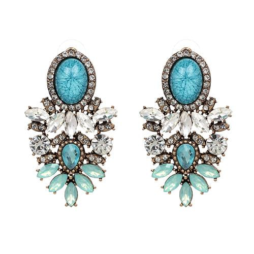 Crystal Drop Earrings