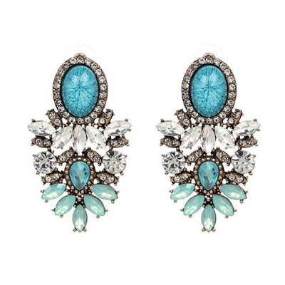 Crystal Drop Earrings