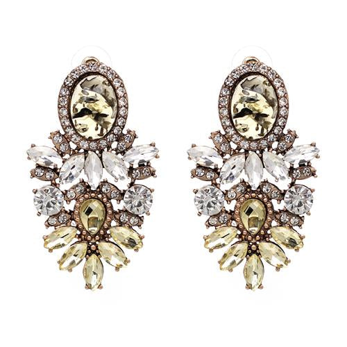 Crystal Drop Earrings