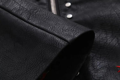 Restoring Ancient Ways Black Leather Skirt