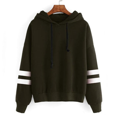 Woman Green Long Sleeve Pullovers Sweaters