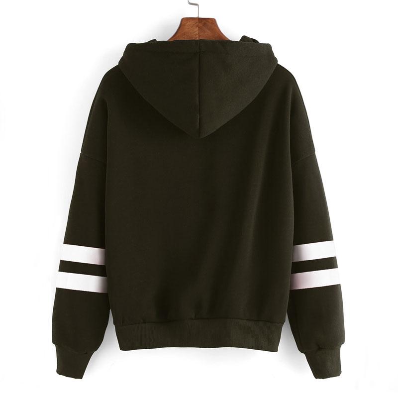 Woman Green Long Sleeve Pullovers Sweaters