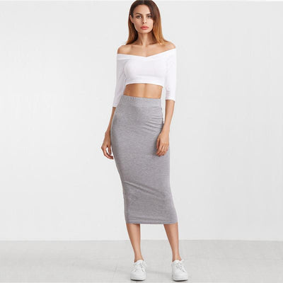 Sexy High Waist Long Skirts