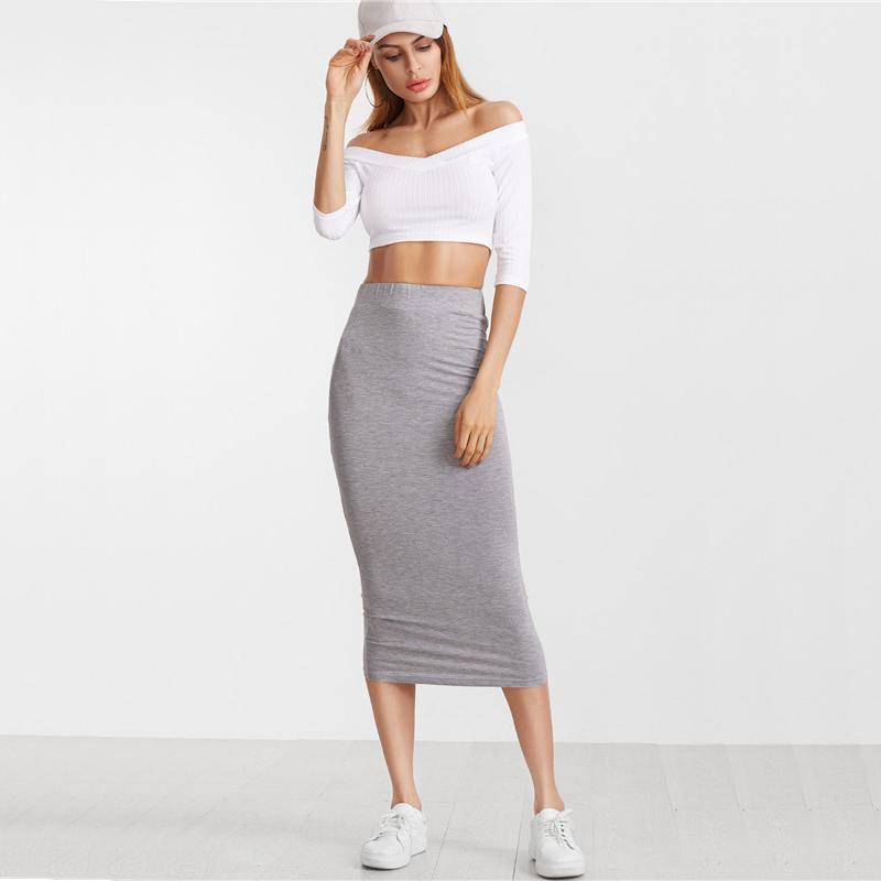 Sexy High Waist Long Skirts