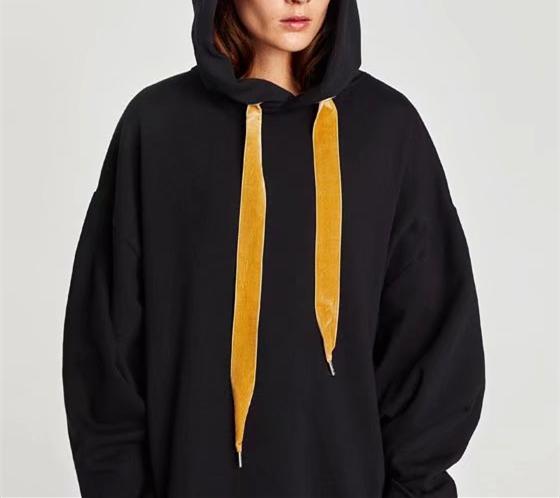 Flocking Thick Warm Drop-shoulder Pullover