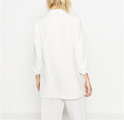Pure Color Leisure Temperament Jacket