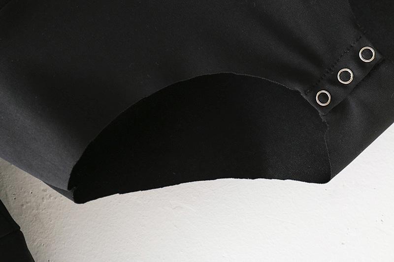 Long Sleeve Sexy Deep V-neck Solid Color Tops