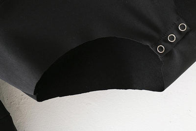 Long Sleeve Sexy Deep V-neck Solid Color Tops