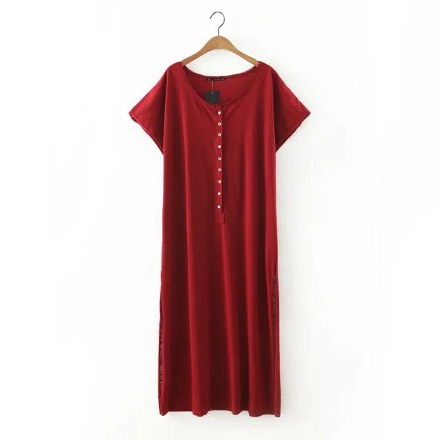 Wind Couture Fashion Pure Color Wind Beach Dress