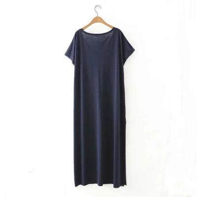 Wind Couture Fashion Pure Color Wind Beach Dress