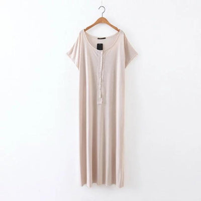 Wind Couture Fashion Pure Color Wind Beach Dress