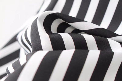 New Arrival High Street Black And White Striped Shirt