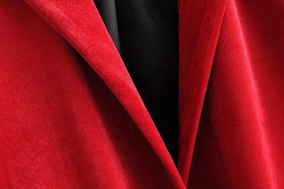 England Style Velvet Blazers And Pants