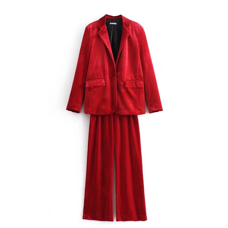 England Style Pure Color Women's Blazer
