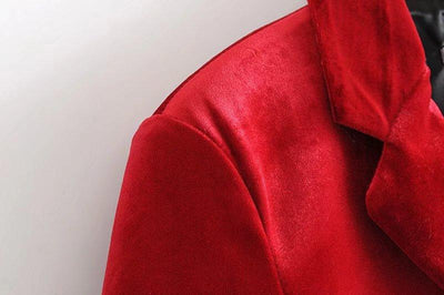 England Style Pure Color Women's Blazer