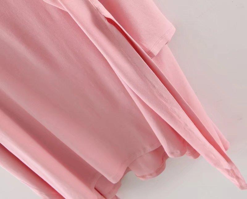 Split Ends Loose Sexy Mini Dress