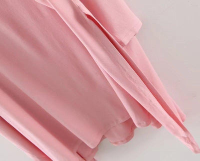 Split Ends Loose Sexy Mini Dress