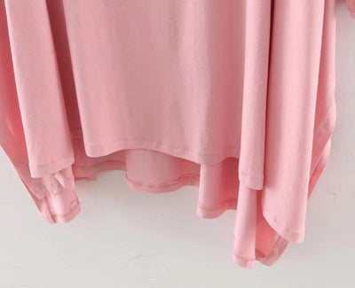 Split Ends Loose Sexy Mini Dress