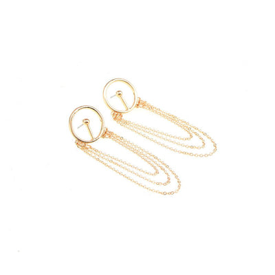 Long Chain Tassel Cute Earrings