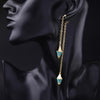 Alloy Rivets Hanging Spring Long Party Earrings